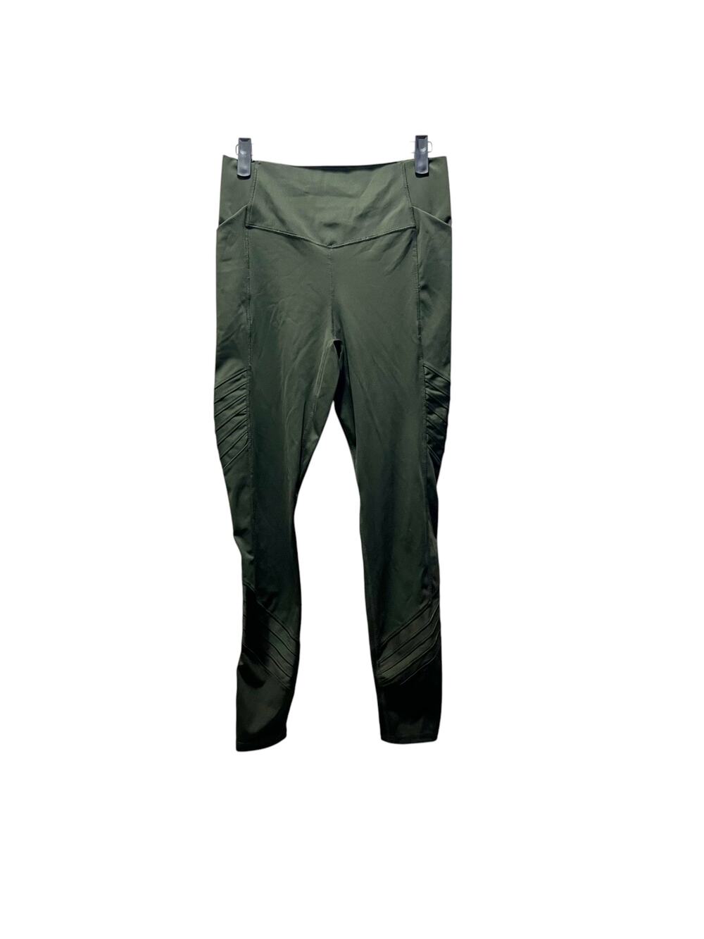 All In Motion Green Leggings Green Stretch Hi-Rise Pull-On Activewear Sz M